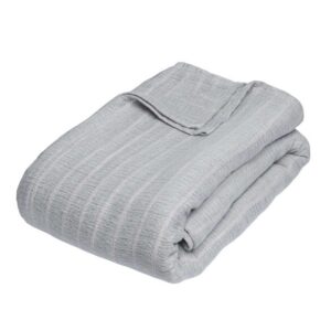 Ask sengeteppe - 240x260 cm - Norø - Blue