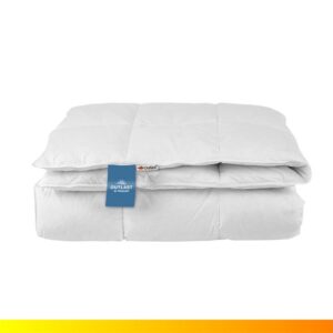 Dundyne 140x220 cm - Outlast - moskusandedun - temperaturregulerende - medium dyne