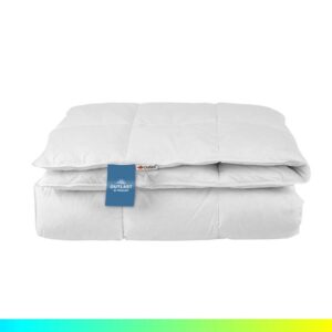 Dundyne 140x220 cm - Outlast - moskusandedun - temperaturregulerende - sval dyne