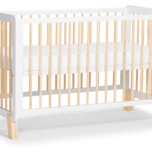 Kinderkraft LUNKY Sprinkelseng, Hvit