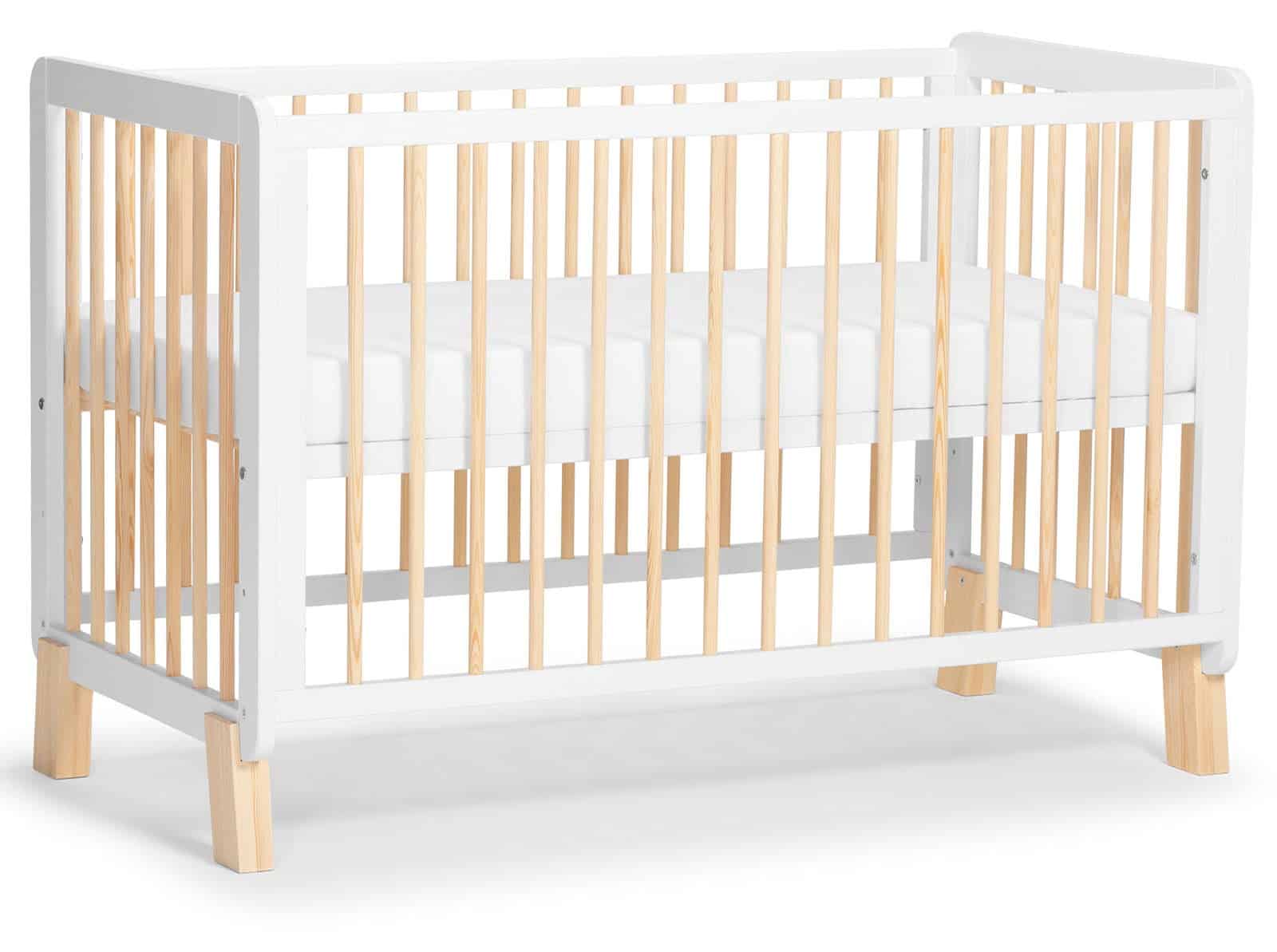 Kinderkraft LUNKY Sprinkelseng, Hvit