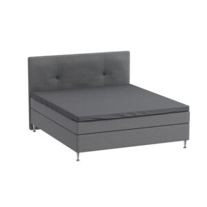 Overmadrasslaken 80x200 cm - antrasitt - bomullssateng