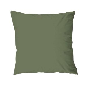 Putetrekk 80x80 cm - Stonewash - Mørkegrønn