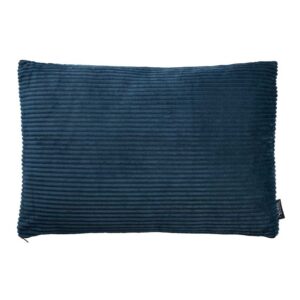 Pyntepute i fløyel 60x40 cm - Frigg - Mørkeblå