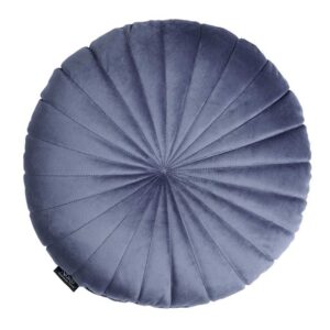 Pyntepute Nervøs Fløyel Ø40 cm - Sibba - Støvblå