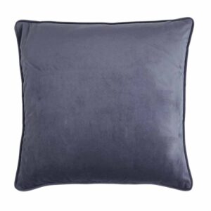 Pyntepute Nervøs Fløyel 45x45 cm - Hilda - Støvblå