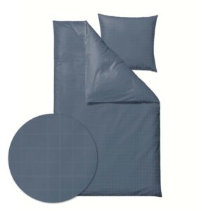 Sengesett 140x200/50x70 cm - Clear China blue - Bomull - Södahl