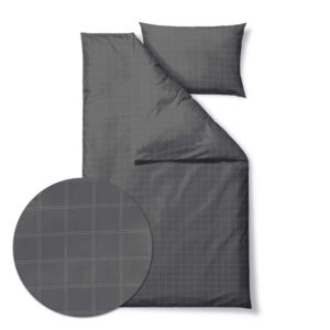 Sengesett 140x200/50x70 cm - Clear Grey - Bomull - Södahl
