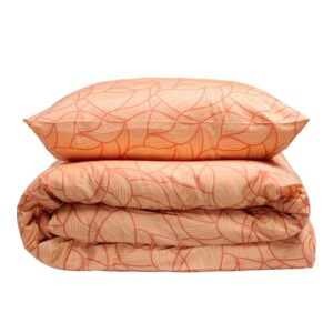 Sengesett 140x200/60x63 cm - Aya - Leaf - bomullssateng