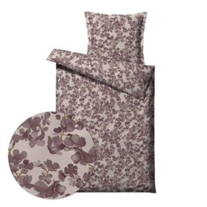 Sengesett 140x220/50x70 cm - Blossom Berry - Bomull - Södahl