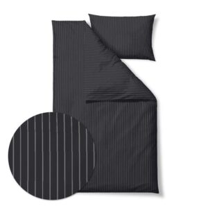 Sengesett 140x220/50x70 cm - økologisk - Common Ash - Bomull - Södahl