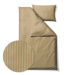 Sengesett 140x220/50x70 cm - økologisk - Common Golden - Bomull - Södahl