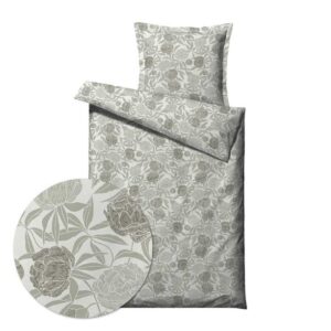 Sengesett 140x220/50x70 cm - økologisk - Tapestry Tea Green - Bomull - Södahl