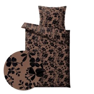 Sengesett 140x220/50x70 cm - Stencil Rosewood - Bomull - Södahl
