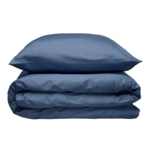 Sengesett 140x220/60x63 cm - Blocks Blue - bomullssateng