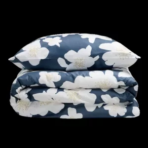 Sengesett 140x220/60x63 cm - Nora - Big Flower- bomullssateng