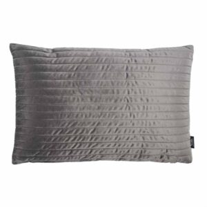 Velour pyntepute 60x40 cm - Sif - Antracit grå