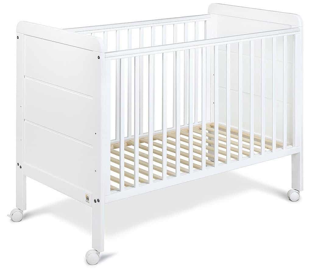 Yappy Kids Sprinkelseng Med Hjul, Hvit