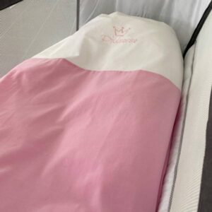 Home | Prinsesse Sengesett | 65x80cm | Hvit/Rosa