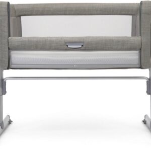 Joie Roomie Glide Bedside Crib og Reiseseng, Foggy Gray