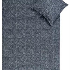 Junior sengetøy - 100x140 cm - 100% Bomullssateng - Marble blue