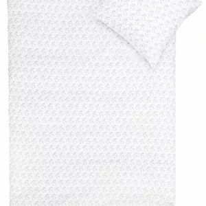 Junior sengetøy - 100x140 cm - 100% Bomullssateng - Potpuri blue