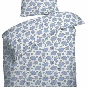 Junior Sengetøy - Night & Day - SoveTrine Blå - 100x140 cm