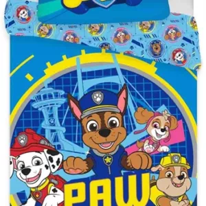 Junior sengetøy - Paw Patrol - One team - 100x140 cm