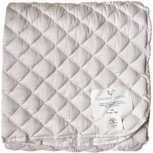 Konges Sløjd Kapok Top Madrass Nature str. Baby/70×110 cm