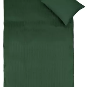 Sengetøy - 100x140 cm - Jacquard vevd - Grønn - 100% bomullsatin