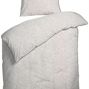 Sengetøy - 100x140 cm - Leo print - 100 % økologisk bomullsateng - Night & Day