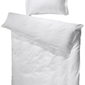 Sengetøy - 100x140 - Hvitt sengetøy - sengesett i 100% egyptisk bomullsateng - Turiform