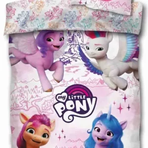 Sengetøy barn - 100x140 cm - My little pony - Be the change - 100% bomull