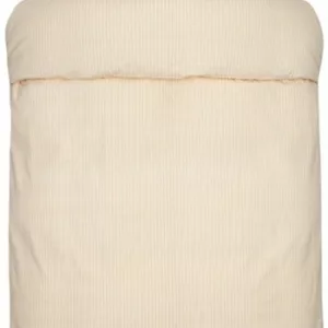 Dobbelt sengesett - Høie of Scandinavia - 200x220 cm - Slumre gul - Krepp - 100% bomull