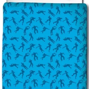 Fortnite sengetøy - 150x210 cm - Fortnite sengesett - 2 i 1 design - 100% bomull
