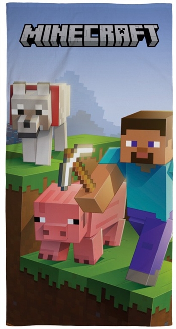 Håndkle – Minecraft  – 70x140cm