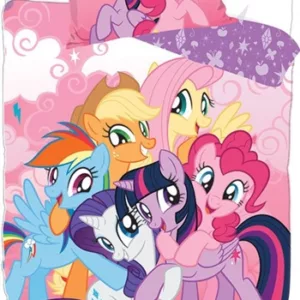 My Little pony sengesett - 140x200 cm - Søt sengetøy for jenter - 2 i 1 design - 100% bomull