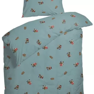 Rasmus Klump sengetøy - 140x200 cm - 100% økologisk bomull - Night & Day sengesett