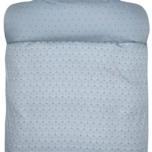 Sateng sengesett - Høie of Scandinavia - Gard blå - 140x220 cm