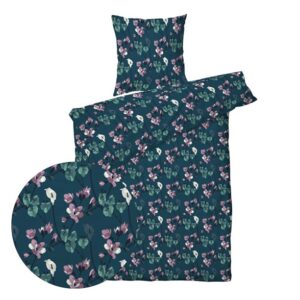 Sengesett 200x200/2x60x63 cm - Bloom- bomullssateng
