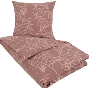 Sengesett 200x220 cm - 100% bomull - Marie rødbrun - Nordstrand Home