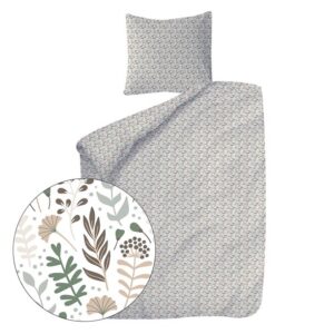 Sengesett 200x220/2x60x63 cm - økologisk - Frida - bomullssateng