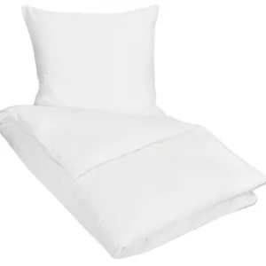 Sengesett 240x220 - Kingsize - Krepp sengetøy - Hvit - By Night sengesett