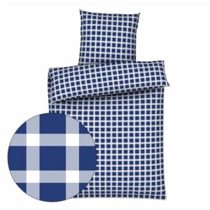 Sengesett 240x220/2x60x63 cm - økologisk - Carl - bomullssateng