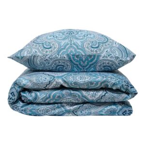 Sengesett 240x220/2x60x63 cm - Uma Blue- Bomullssateng