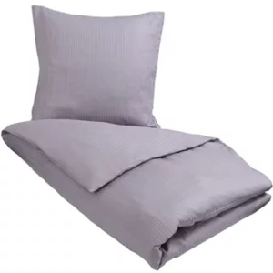 Sengetøy - 100 % egyptisk bomull - 140x220 cm - Lavendel - Jacquard vevd sengesett fra By Borg