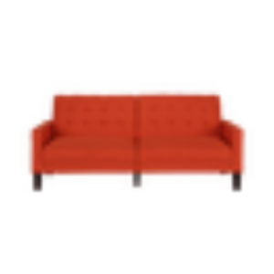 Sovesofa stoff tuftet Porter