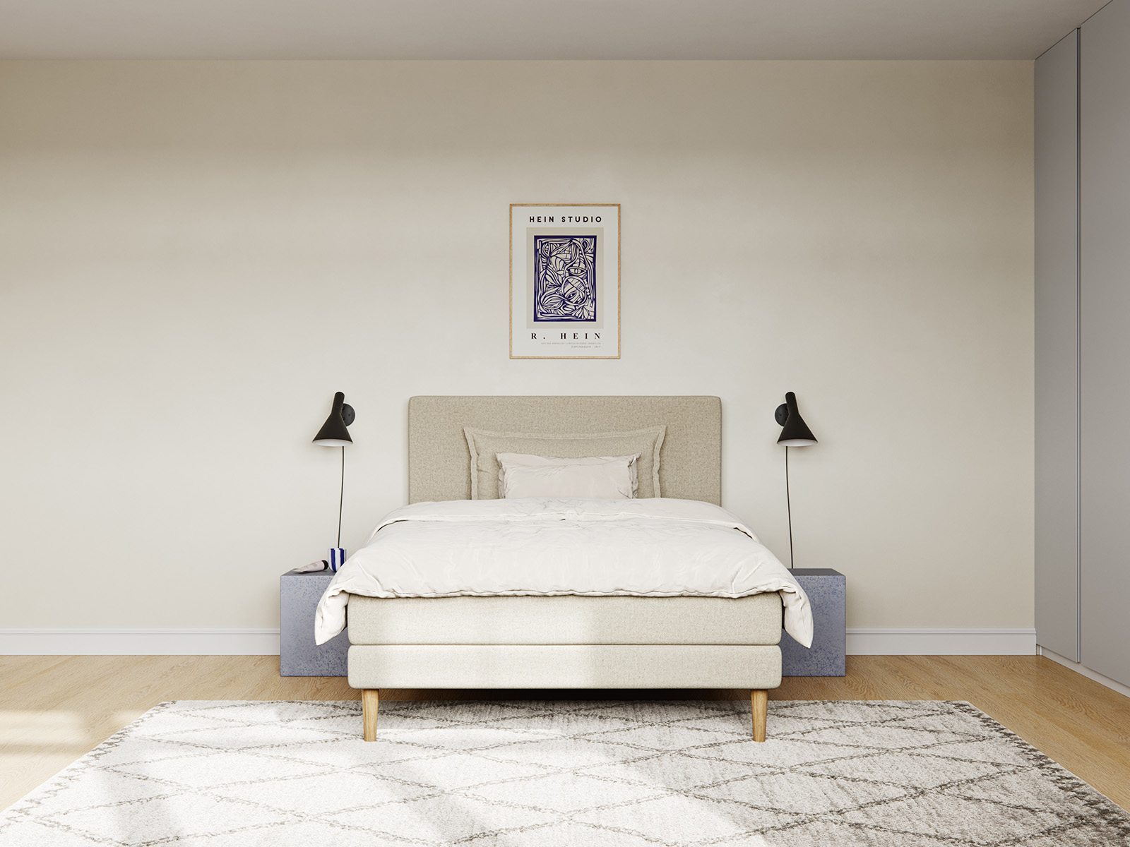 Jupiter kontinentalseng 140×200