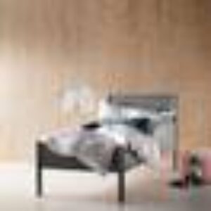 ZARAGOZA barneseng 70x160 cm Grågrønn