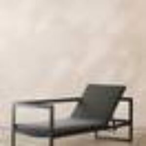 ALASSIO solseng/utesofa - rygg høyre Svart/mørk grå pute